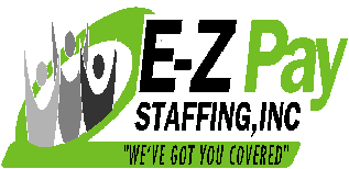 The logo of the brand EZ pay staffing INC